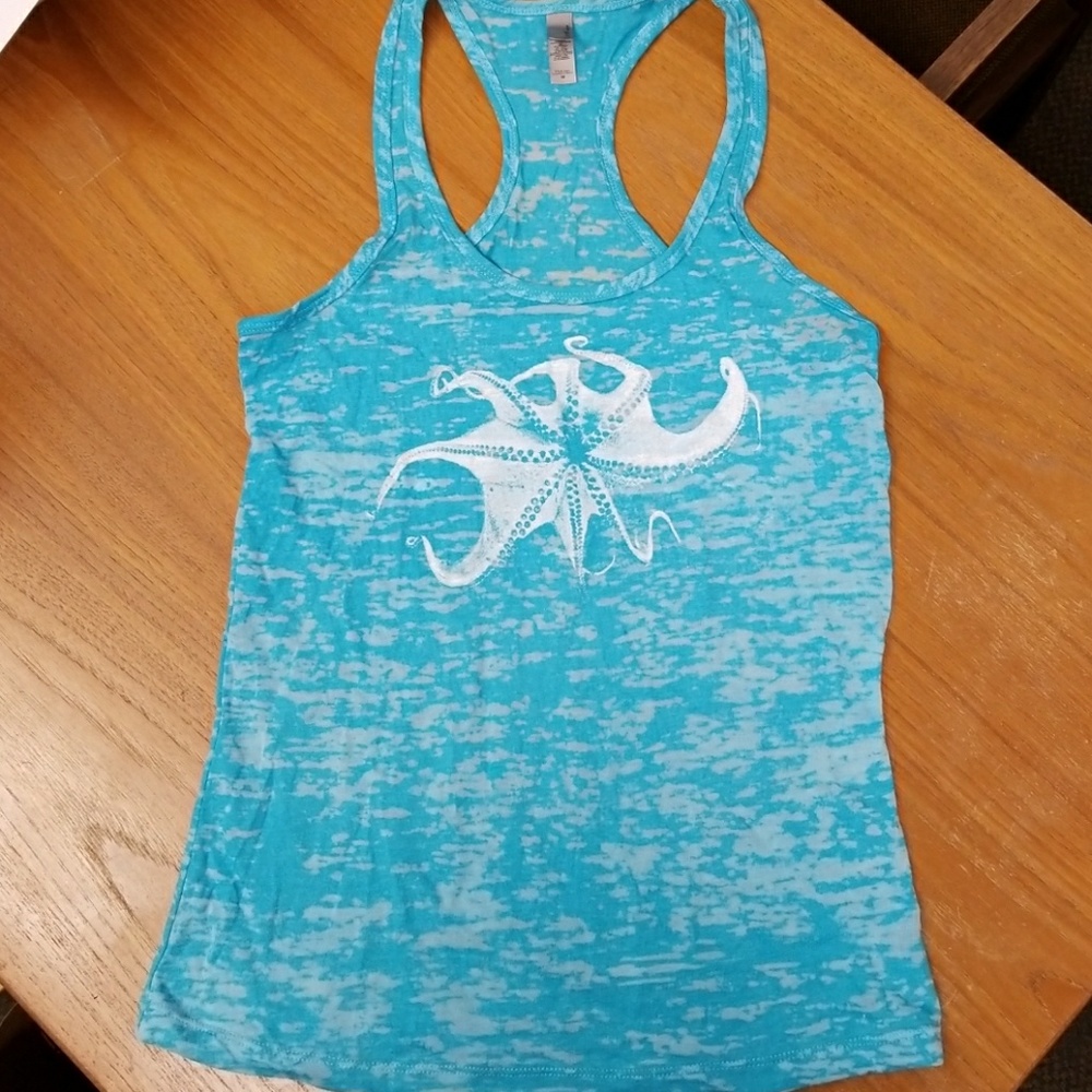 Next Level Light Blue Tank Top